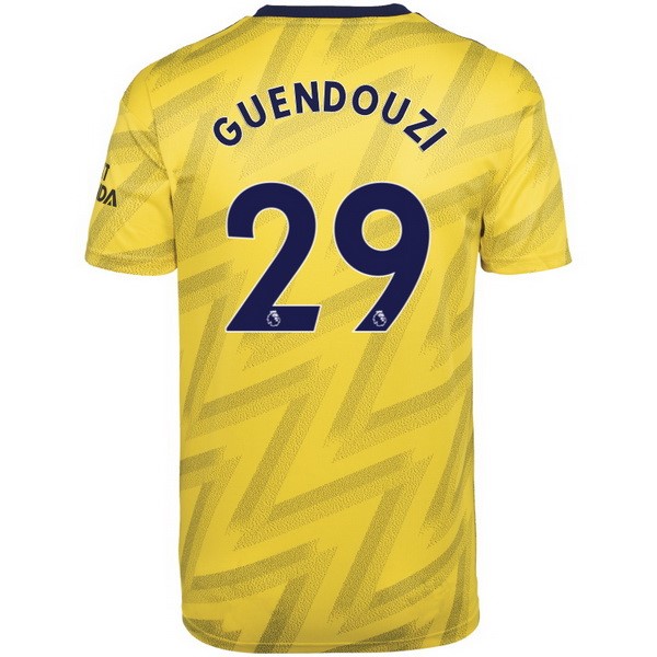 Trikot Arsenal NO.29 Guendouzi Auswarts 2019-20 Gelb Fussballtrikots Günstig